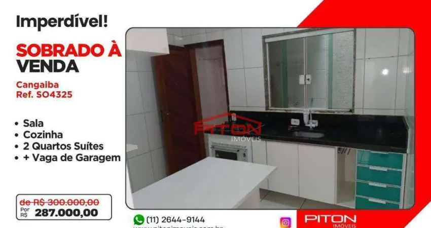 Casa em condomínio fechado com 2 quartos à venda na Rua Balbina Hares, 80, Cangaíba, São Paulo