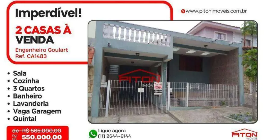Casa  - Vila Buenos Aires - SP.