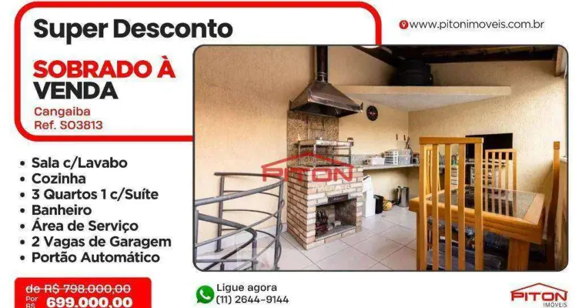 Casa com 3 quartos para alugar na Rua Álvaro Teles de Menezes, 41, Cangaíba, São Paulo