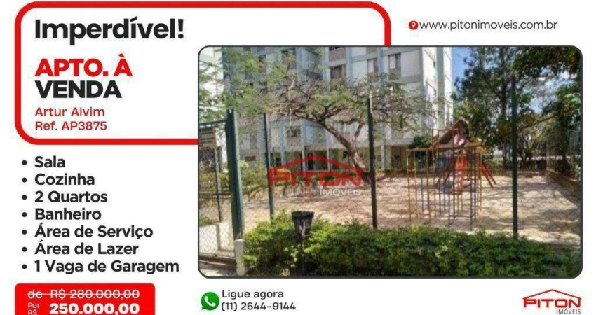Apartamento com 2 quartos à venda na Avenida Nicolau Jacinto, 685, Artur Alvim, São Paulo