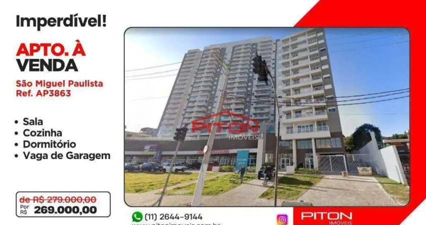 Apartamento com 1 quarto à venda na Avenida Amador Bueno da Veiga, 2187, Penha, São Paulo