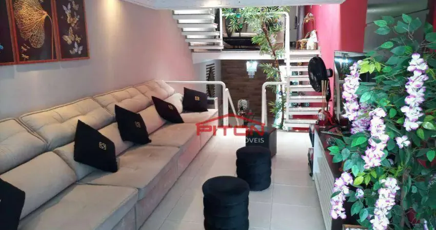 Sobrado mobiliado 3 quartos um suíte à venda, 185 m² por r$ 1.200.000 - vila ré - são paulo/sp