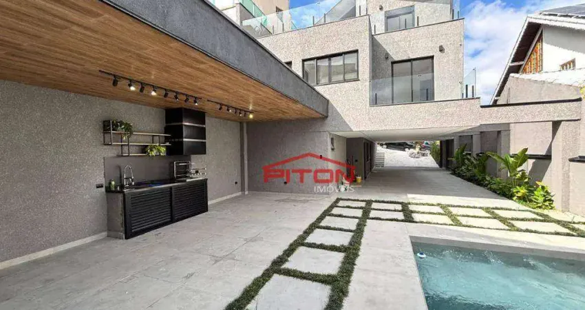 Sobrado com 4 dormitórios, 380 m² - venda por R$ 3.180.000,00 ou aluguel por R$ 15.000,00/mês - Condomínio Aruã - Mogi das Cruzes/SP