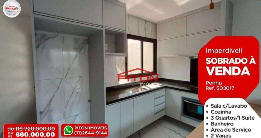 Casa com 3 quartos à venda na Rua Francisco do Amaral, 308, Penha, São Paulo