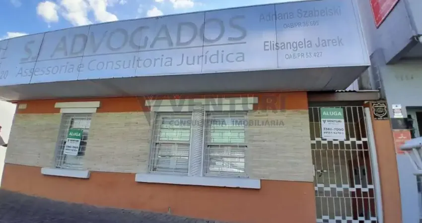 Casa comercial com 4 salas para alugar na Rua Joaquim Nabuco, 2366, Centro, São José dos Pinhais