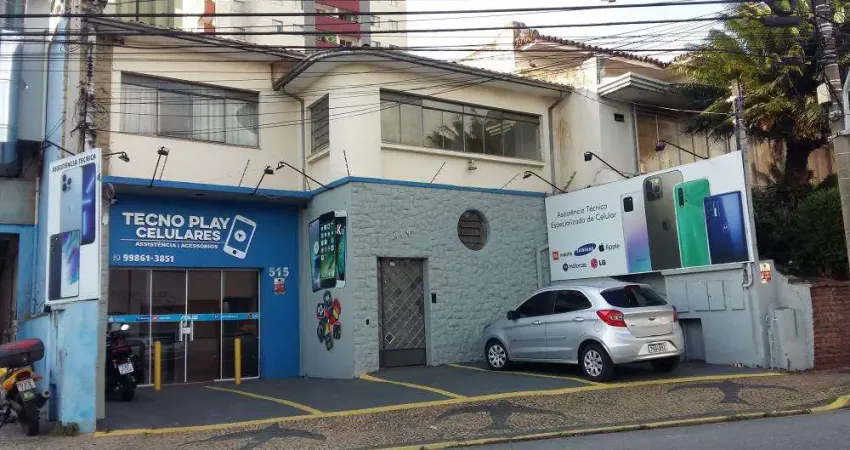 Casa comercial para venda e locação, rua Paula Bueno no Taquaral em Campinas/SP