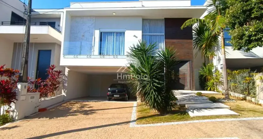 Casa sobrado em condomínio à venda com 4 suítes, 4 vagas de garagem e piscina no Swiss Park em Campinas - São Paulo
