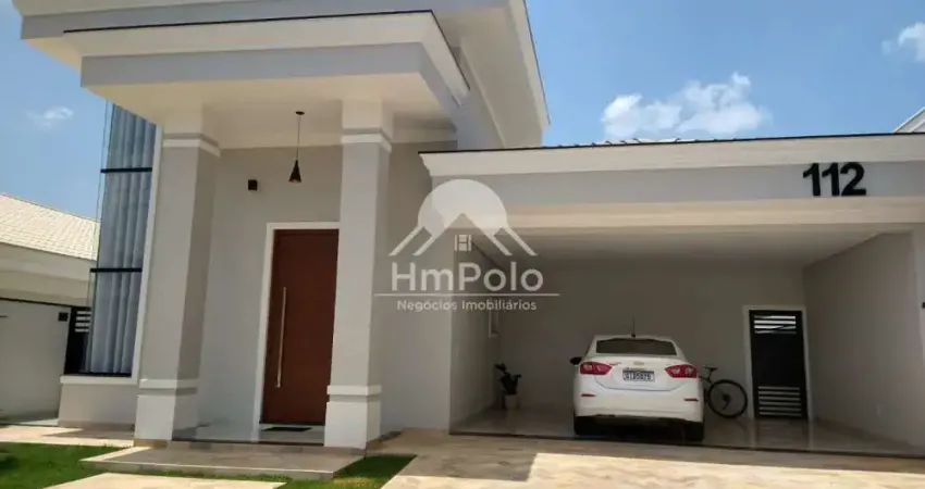 CASA TERREA NO CONDOMÍNIO VILLA LOBOS EM PAULINIA - SP