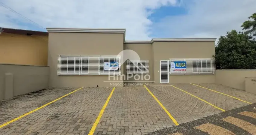 CASA COMERCIAL TÉRREA PARA LOCAÇÃO COM 9 SALAS E 6 VAGAS NO JARDIM CHAPADÃO EM CAMPINAS-SP