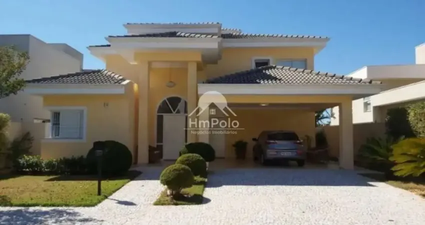 CASA À VENDA COM 560M² NO CONDOMÍNIO ALPHAVILLE DOM PEDRO CAMPINAS/SP