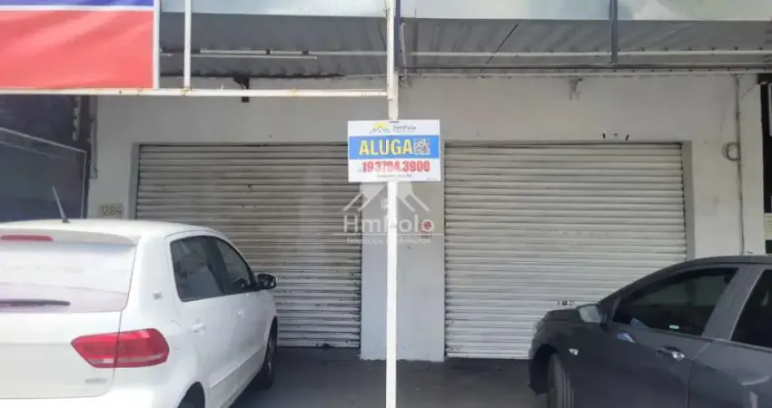 Salão comercial para locação na Av. Baden Powell no Jardim Nova Europa em Campinas, São Paulo