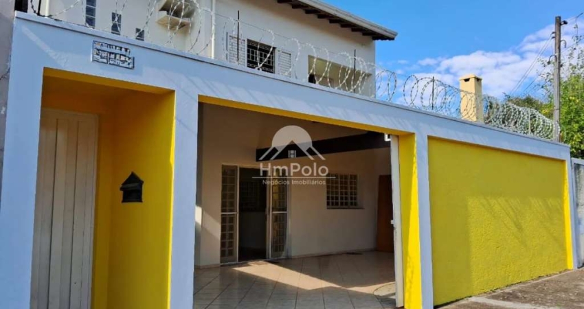 Casa 4 Dormitórios, 2 Vagas de Garagem e  Edícula para Locação no Jardim Boa Esperança em Campinas/SP