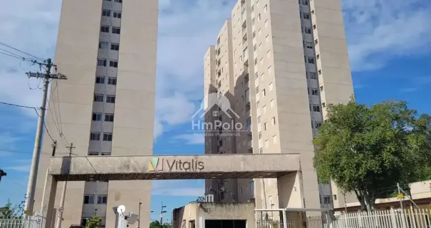 Apartamento à venda em campinas, jardim samambaia, com 2 quartos, com 42 m², condomínio vitalis