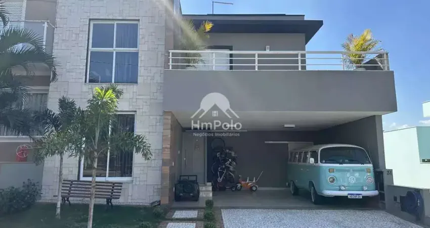 Casa à venda em paulínia, parque brasil 500, com 3 suítes, com 210 m², residencial yucatan