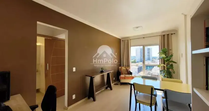 Apartamento à venda em campinas, jardim brasil, com 1 suíte, com 55 m², edifício portinari
