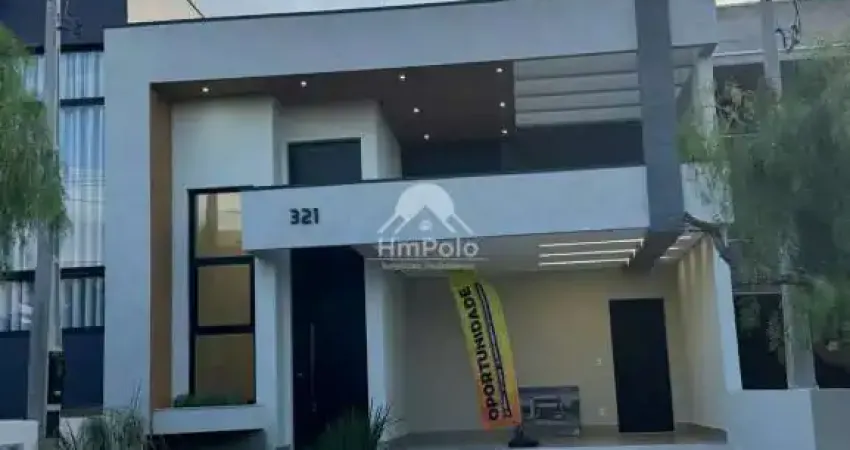 Casa à venda em paulínia, vila monte alegre, com 3 suítes, com 150 m², condomínio terras da estância