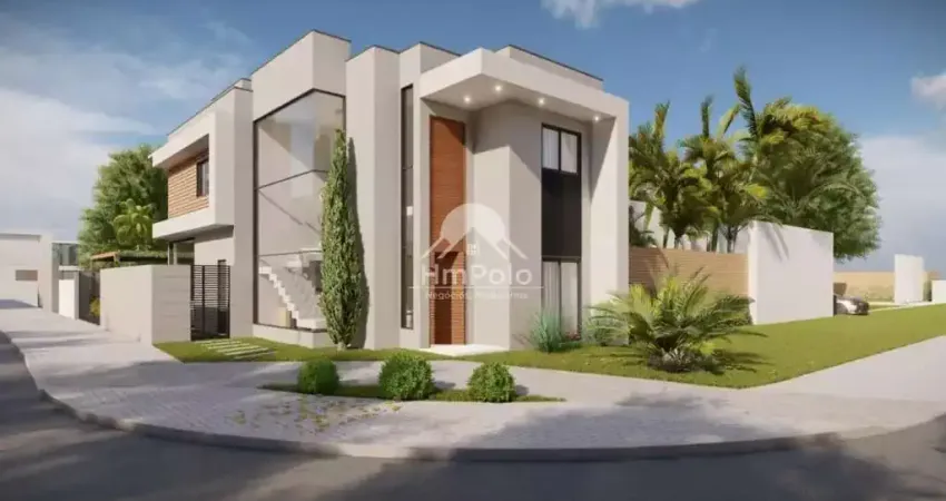 Sobrado à venda em paulínia, são bento, com 3 suítes, com 175 m²