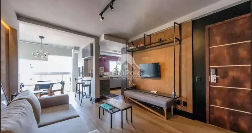 Apartamento à venda em campinas, cambuí, com 1 suíte, com 51 m², exclusivo cambui