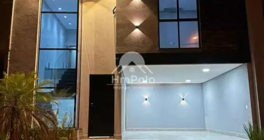 Casa à venda em indaiatuba, jardim dr. carlos augusto de camargo andrade, com 3 quartos