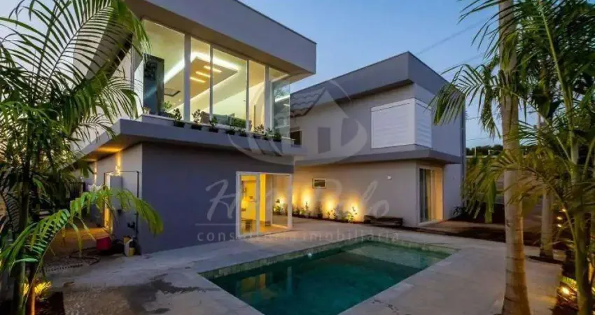Casa à venda em campinas, loteamento mont blanc residence, com 5 suítes, com 491.99 m²