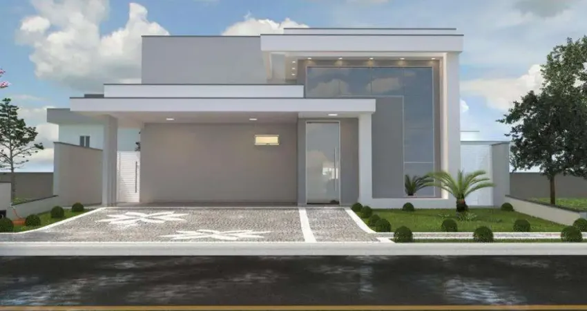 Casa à venda em paulínia, parque brasil 500, com 3 suítes, com 222 m²