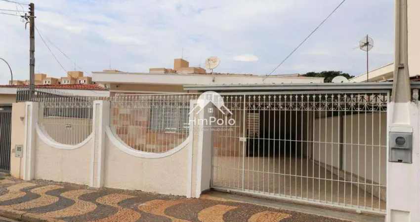 Casa à venda em campinas, jardim bela vista, com 3 quartos, com 180 m²
