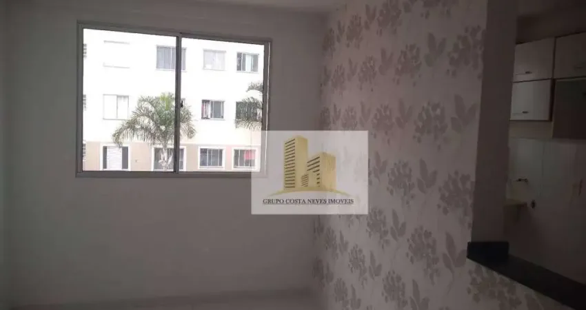 Apartamento com 2 dormitórios para alugar, 47 m² por R$ 1.766,00/mês - Vila Tesouro - São José dos Campos/SP