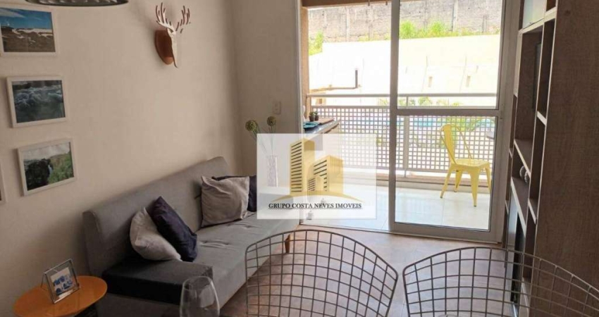 Apartamento com 1 dormitório para alugar, 37 m² por R$ 3.610,00/mês - Centro - São José dos Campos/SP