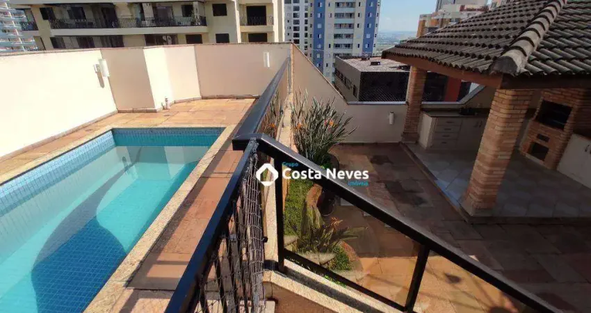 Cobertura com 4 dormitórios, 262 m² - venda por R$ 2.500.000,00 ou aluguel por R$ 10.000,00/mês - Jardim Aquarius - São José dos Campos/SP