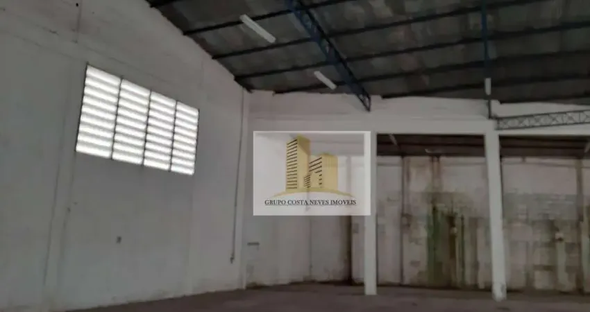 Galpão para alugar, 500 m² por r$ 15.477,05/mês - jardim satélite - são josé dos campos/sp