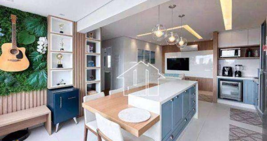 Apartamento com 3 dormitórios à venda, 75 m² por R$ 840.000,00 - Parque Industrial - São José dos Campos/SP