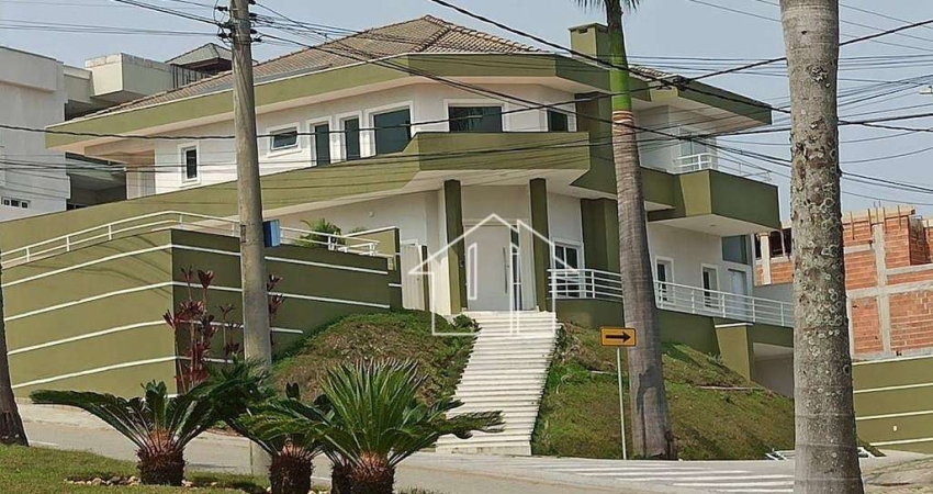Casa com 5 dormitórios, 450 m² - venda por r$ 4.000.000,00 ou aluguel por r$ 15.930,00/mês - condomínio residencial jaguary - são josé dos campos/sp