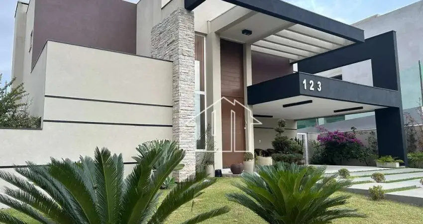 Casa com 4 dormitórios à venda, 256 m² por r$ 3.800.000,00 - condomínio residencial alphaville - são josé dos campos/sp