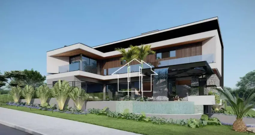 Casa com 5 dormitórios à venda, 541 m² por r$ 5.400.000,00 - condomínio residencial alphaville i - são josé dos campos/sp