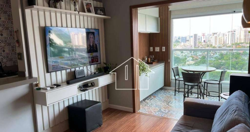 Apartamento com 1 dormitório à venda, 55 m² por R$ 760.000,00 - Vila Ema - São José dos Campos/SP