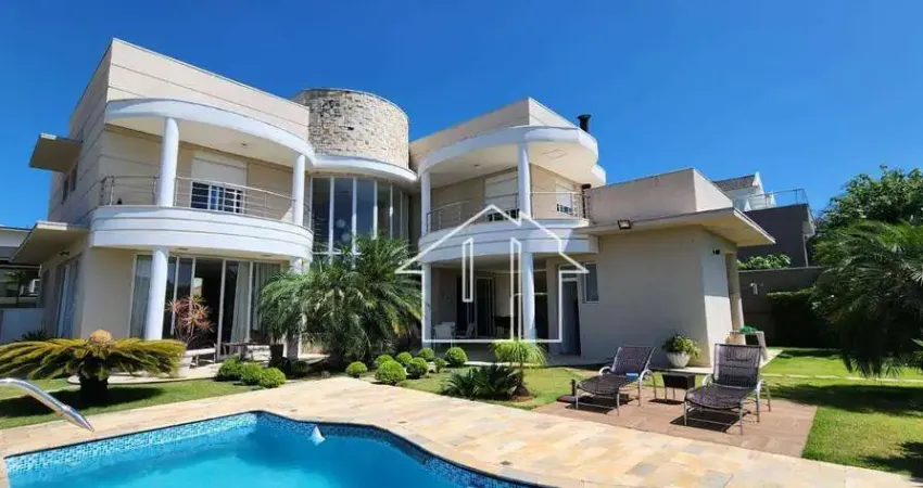 Casa com 4 dormitórios à venda, 450 m² por r$ 4.900.000,00 - condomínio reserva do paratehy - são josé dos campos/sp