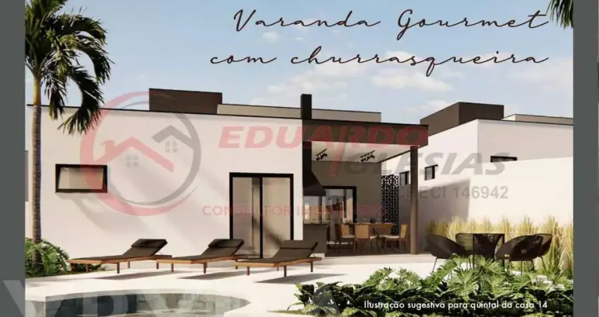Casa em Condomínio para Venda em Atibaia, Itapetinga, 3 dormitórios, 3 suítes, 1 banheiro, 2 vagas