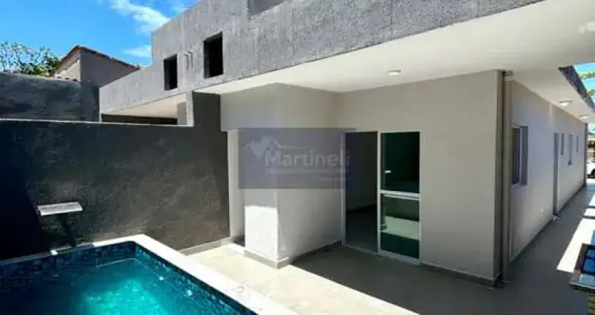 Casa à venda em itanhaém-sp no bairro regina: 2 quartos, 1 suíte, 1 sala, 2 banheiros, 2 vagas - 69 m². aproveite!