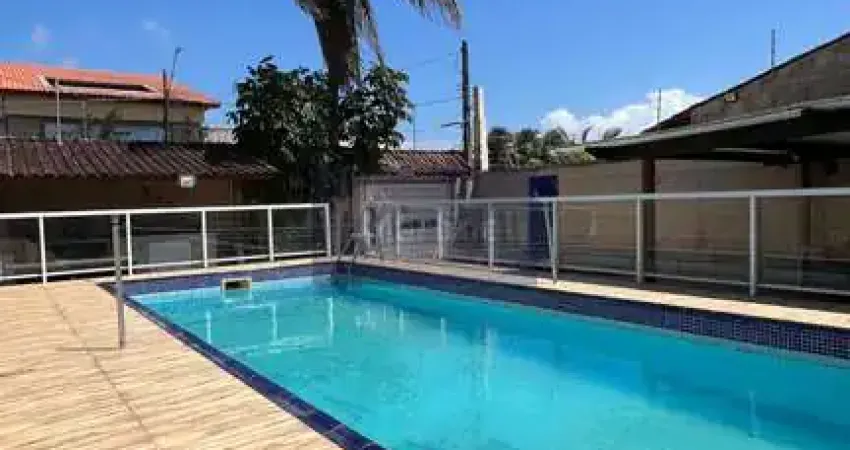 Imperdível casa à venda em itanhaém-sp, bairro cibratel: 3 quartos, 1 suíte, 2 salas, 5 vagas de garagem, 110m² de área.