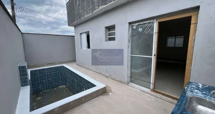 Casa à venda em itanhaém-sp, cibratel 2: 2 quartos, 1 suíte, 2 salas, 3 banheiros, 1 vaga de garagem, 65m².