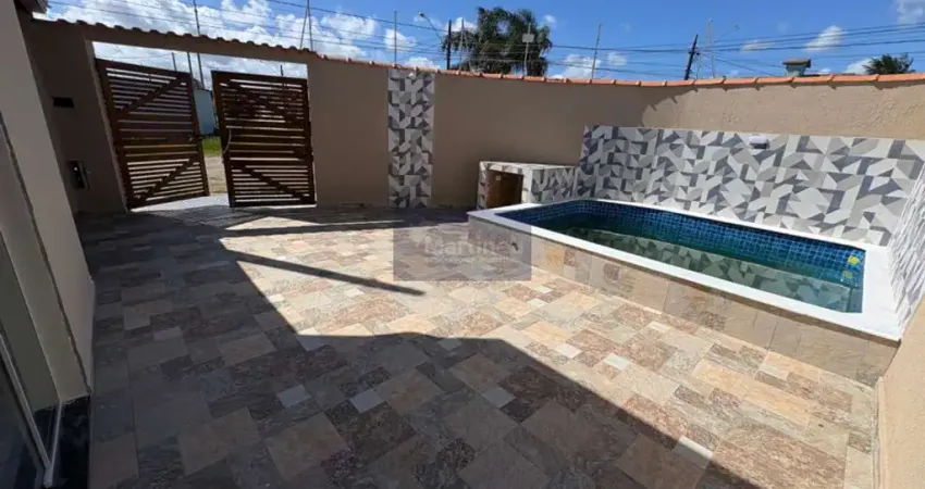 Imperdível oportunidade: casa à venda em itanhaém-sp, com 2 quartos, 1 sala, 1 banheiro, 2 vagas de garagem - 60,00m².