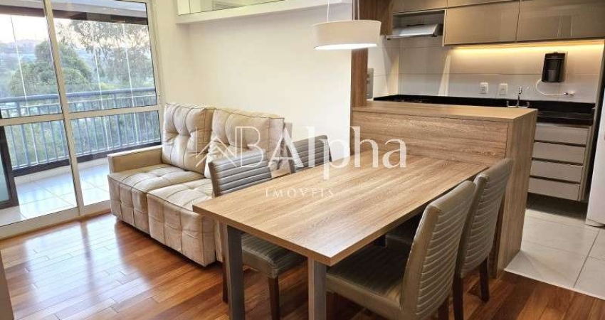 Apartamento mobiliado para locação no Condomínio Bellagio Eco Park em Alphaville - SP