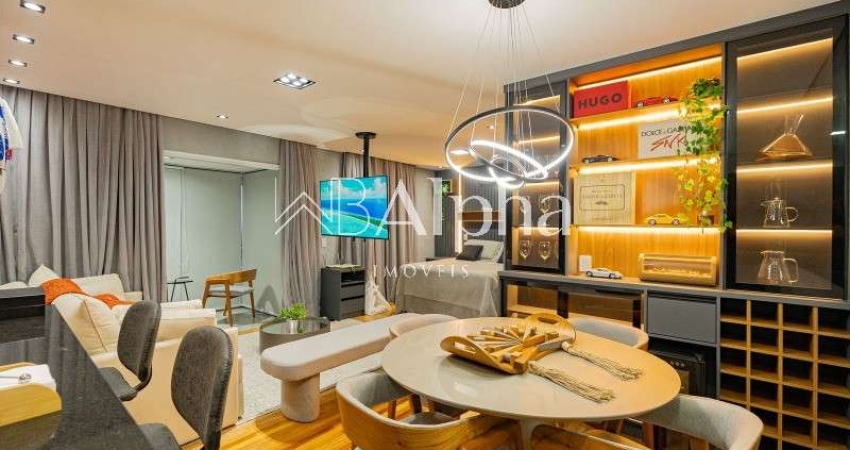 Apartamento mobiliado a venda no Condomínio Alpha Park em Alphaville - SP