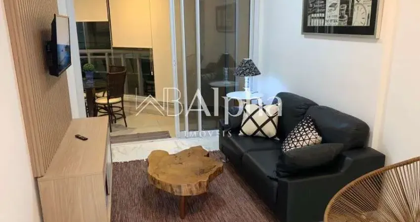 Apartamento mobiliado para locação no Condomínio Wave em Alphaville - SP