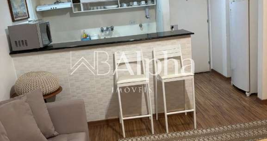 Flat mobiliado para locação no Edifício L'Etoile em Alphaville - SP