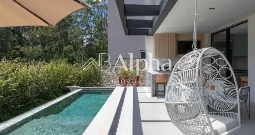 Casa mobiliada a venda no Residencial Villa Solaia no Tamboré - SP
