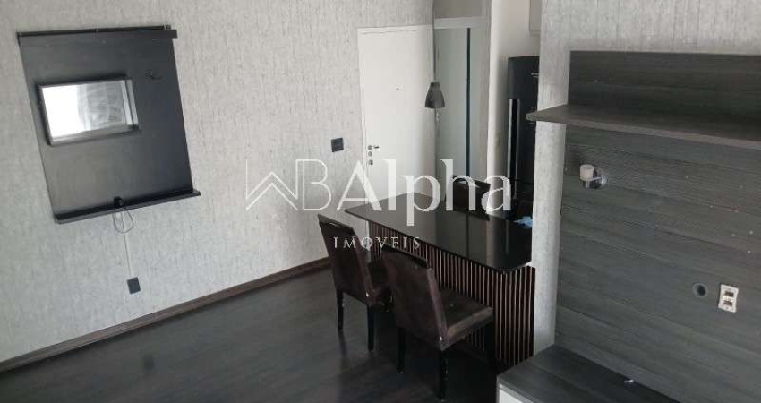 Apartamento para locação semi mobiliado no Alphaview