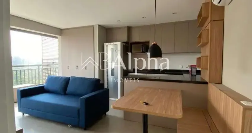 Apartamento mobiliado para locação no Condomínio Fiori em Alphaville - SP