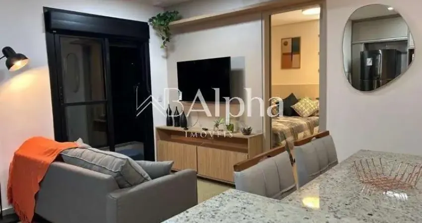 Apartamento mobiliado para locação no Condomínio Fiori em Alphaville - SP