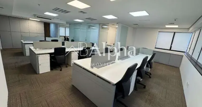 Sala comercial totalmente mobiliado - Ed. Murano em Alphaville - Barueri - SP